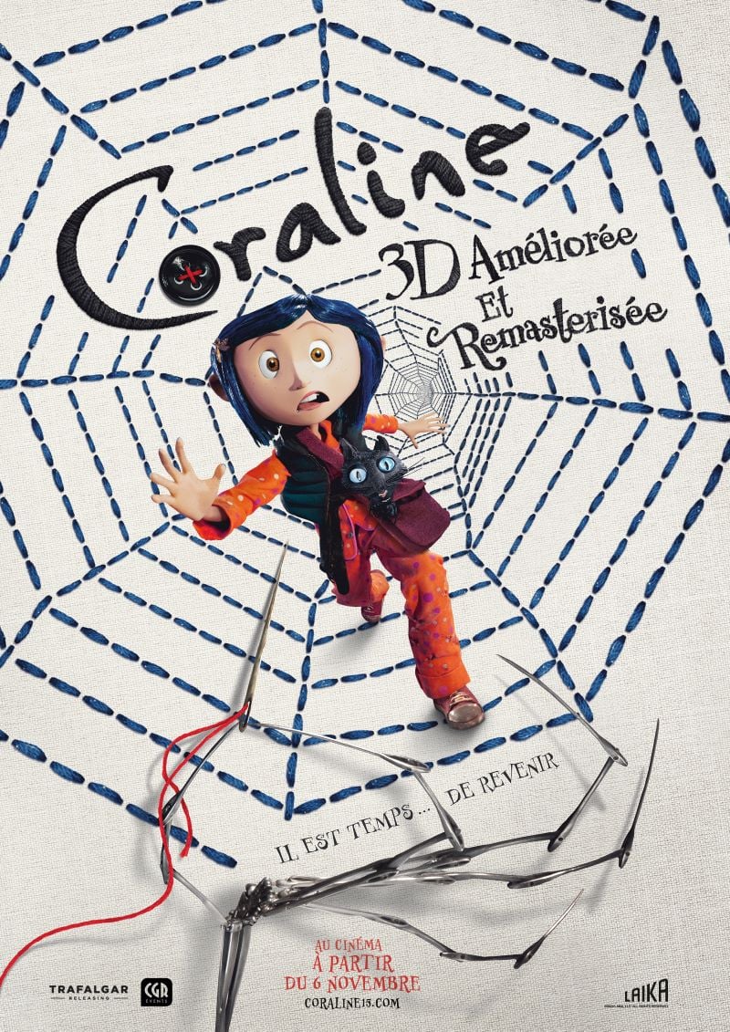 Coraline 3D - Affiche